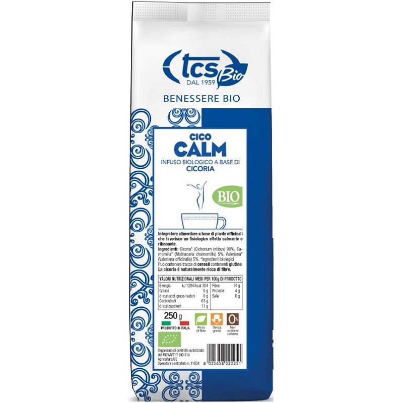 Infuzie Bio pe baza de cicoare Cico Calm, 250 g, Pronat