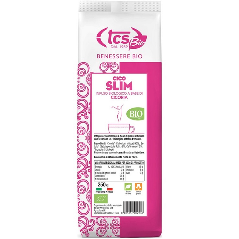 Infuzie Bio pe baza de cicoare Cico Slim, 250 g, Pronat