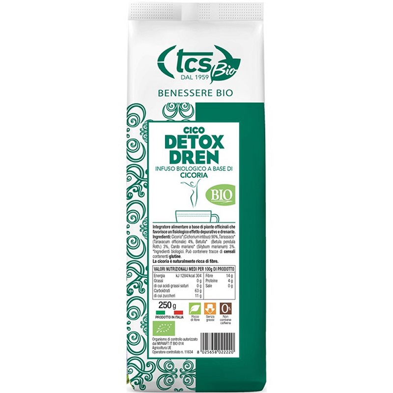 Infuzie Bio pe baza de cicoare Cico Detox, 250 g, Pronat