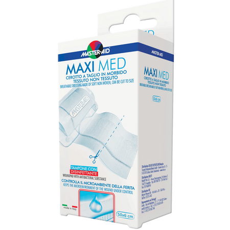 Pansament rola Maxi Med Master-Aid, 50x6 cm, 1 bucata, Pietrasanta Pharma