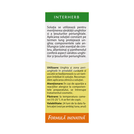 Picaturi pentru ingrijirea unghiilor Fitomed, 10 ml, Casa Herba 709502