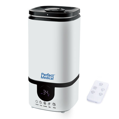 Umidificator de aer cu ultrasunete si aromaterapie PM27, Perfect Medical
