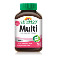 Complex de vitamine pentru femei Multi 100% Complete, 90 capsule, Jamieson