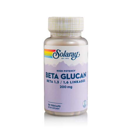 Beta Glucan, 200 mg, 30 capsule vegetale, Secom