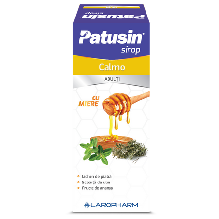 Patusin Calmo sirop pentru adulti, 100 ml, Laropharm