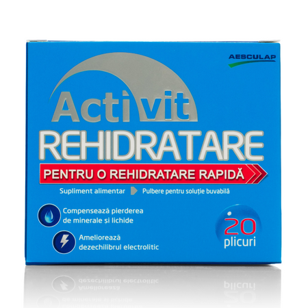 Activit Rehidratare, 20 plicuri, Aesculap 726920