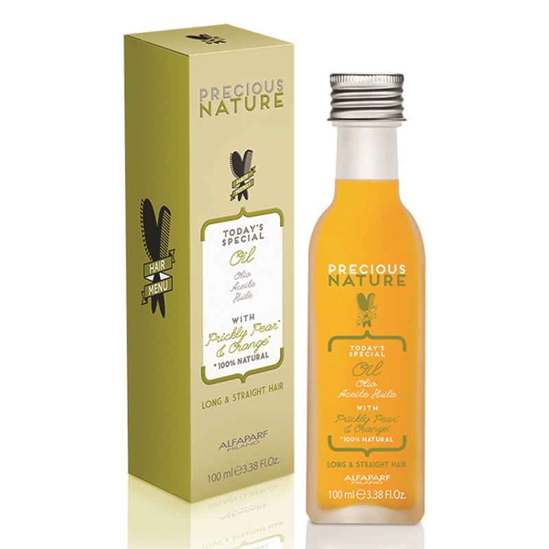 Ulei pretios pentru par lung si drept Precious Nature, 100 ml, Alfaparf