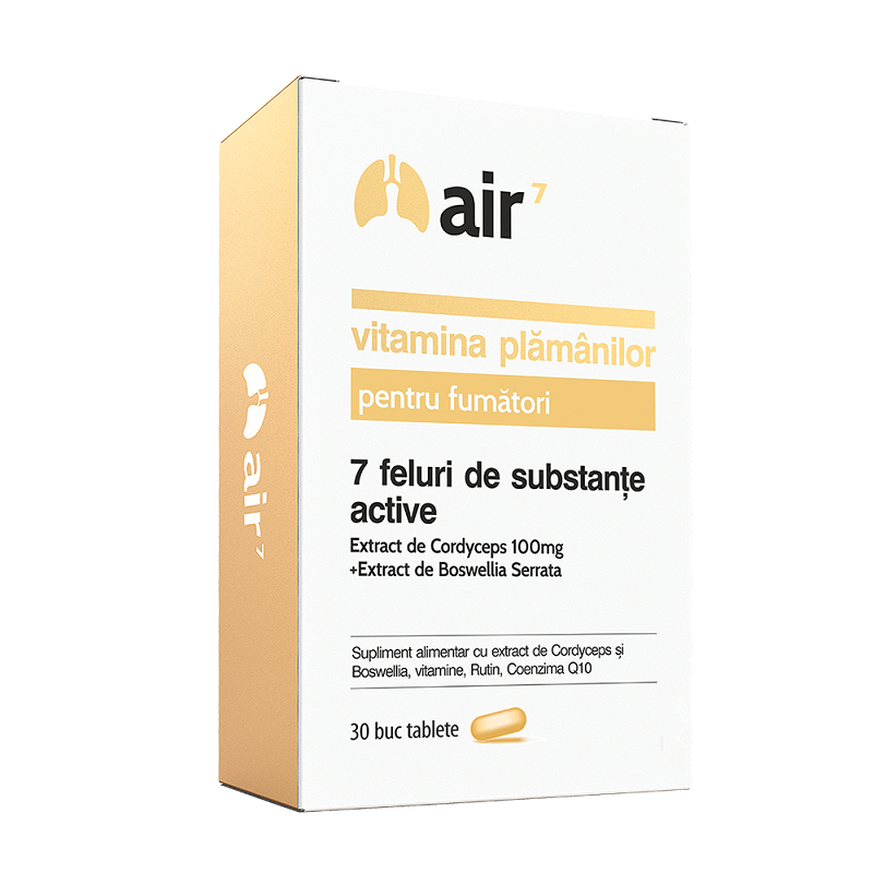 Air 7 pentru fumatori, 30 capsule, Green Splid