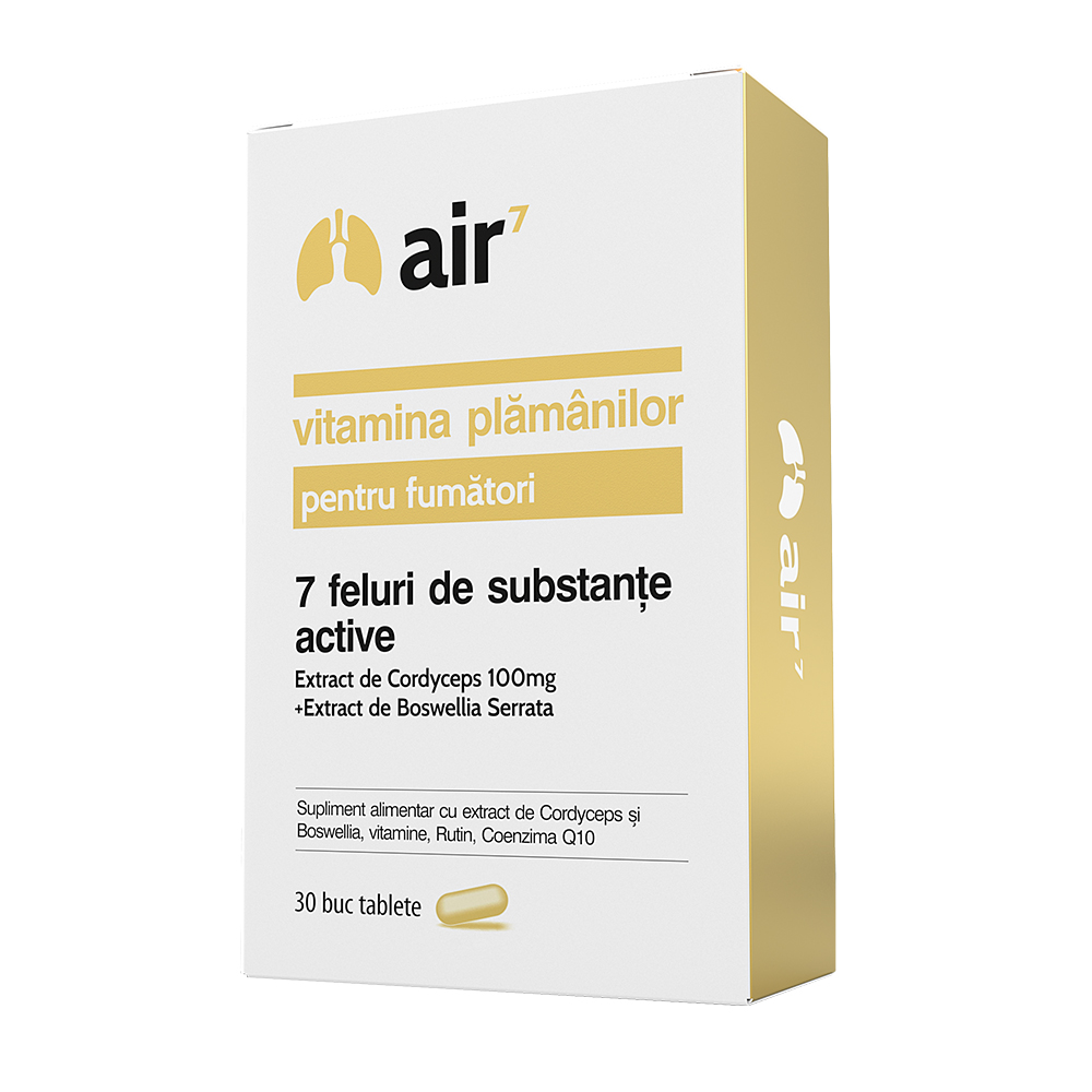 Air 7 pentru fumatori, 30 capsule, Green Splid