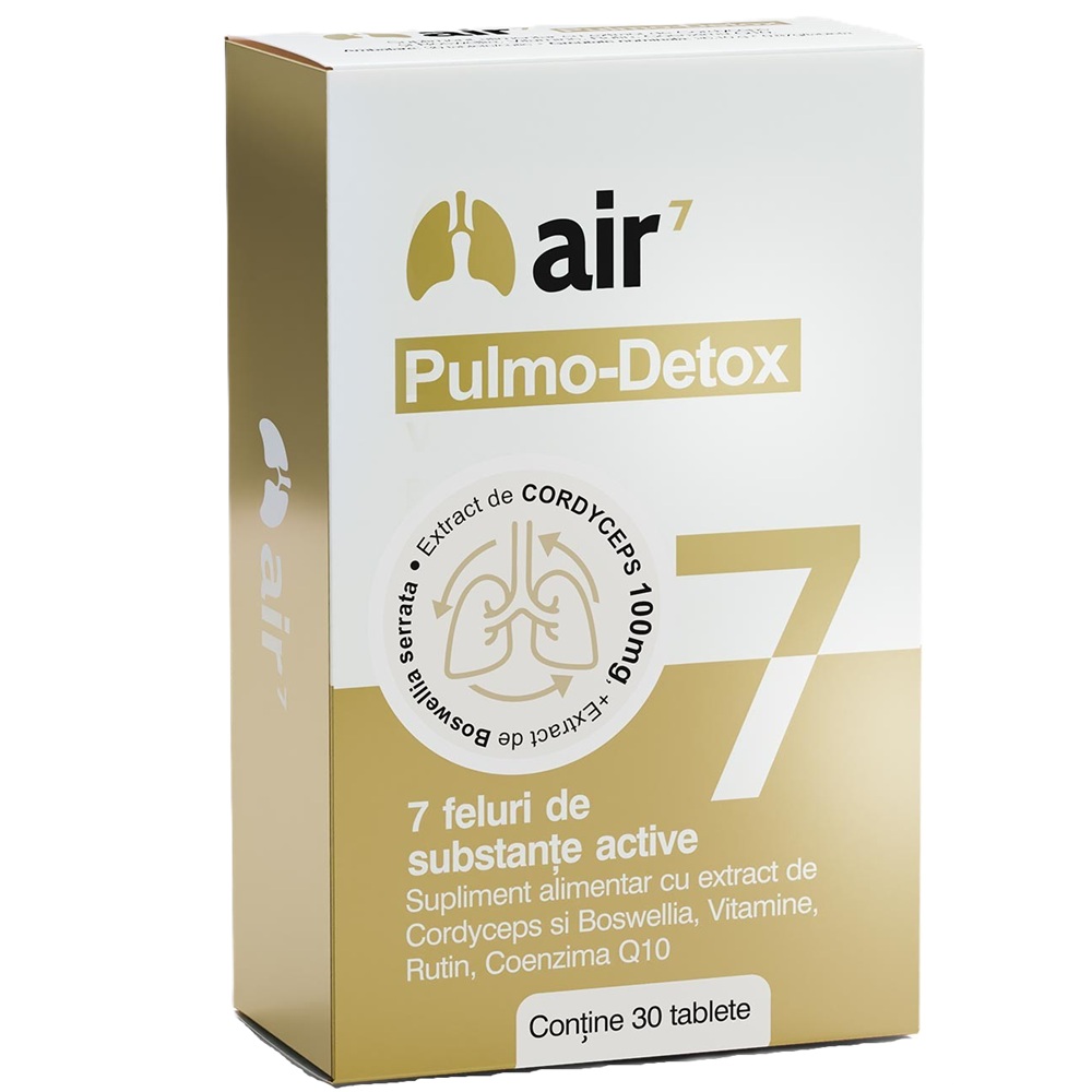 Air 7 Pulmo Detox, 30 capsule, Green Splid