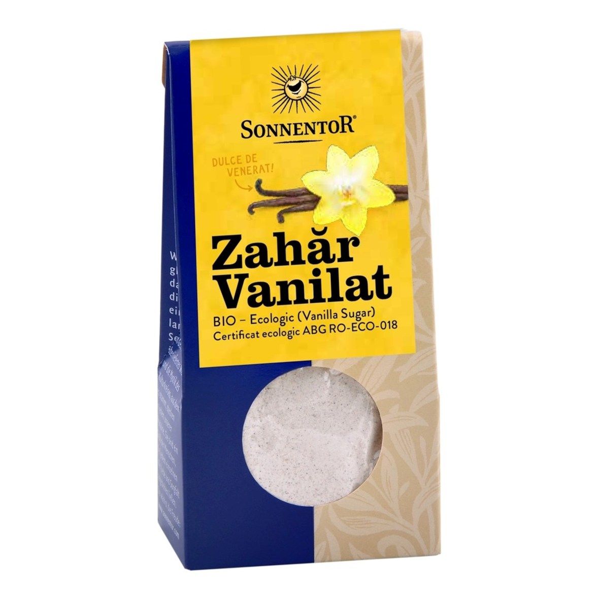 Zahar Bio vanilat, 50 g, Sonnentor