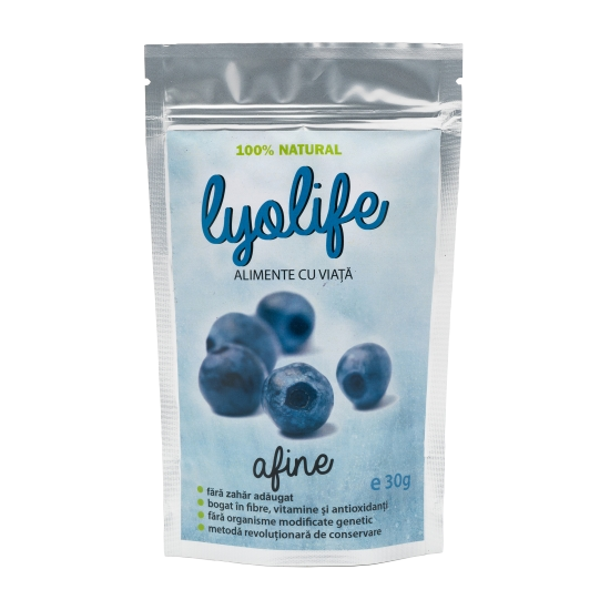 Afine liofilizate Lyolife, 30 g, Lifesense