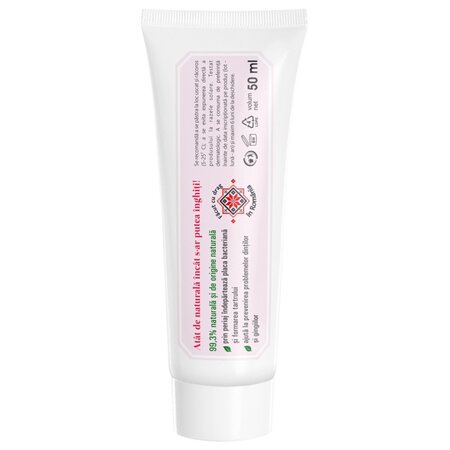 Pasta de dinti cu argila si capsuni Bebe Drag, 50 ml, Vivanatura 710139
