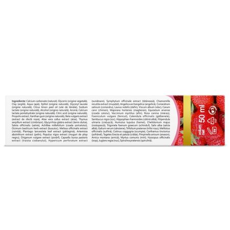 Pasta de dinti naturala pentru copii cu argila activa si capsuni Junior, 50 ml, Vivanatura 709703