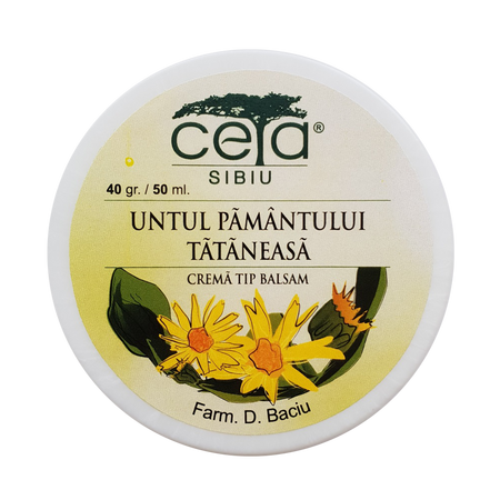 Crema cu untul pamantului si tataneasa, 50 ml, Ceta Sibiu