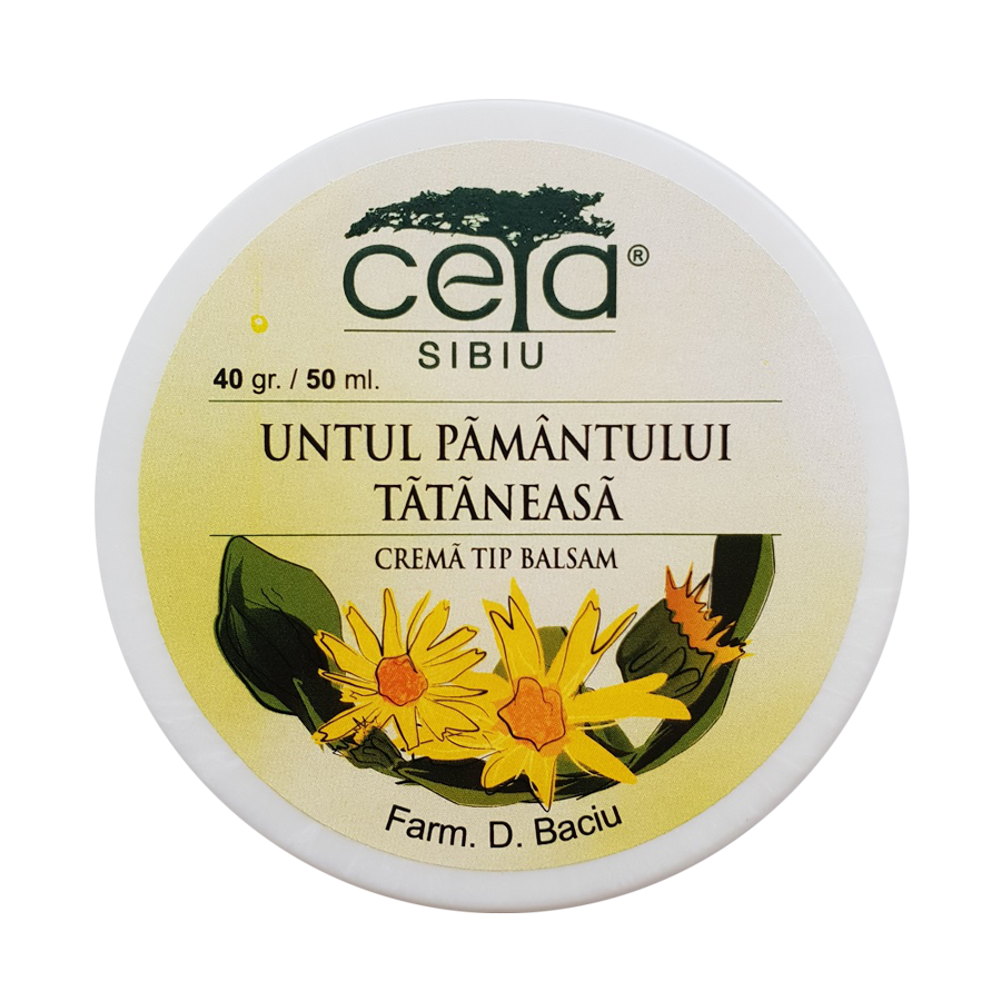 Crema cu untul pamantului si tataneasa, 50 ml, Ceta Sibiu