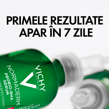Serum anti-imperfectiuni Probio-BHA pentru ten gras cu tendinta acneica Normaderm, 30 ml, Vichy 599754