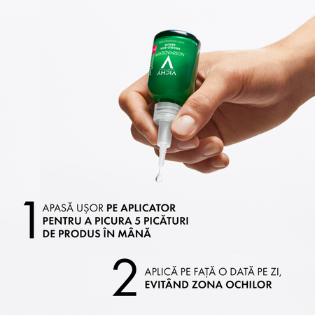 Serum anti-imperfectiuni Probio-BHA pentru ten gras cu tendinta acneica Normaderm, 30 ml, Vichy 599752