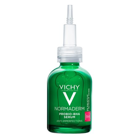 Ser pentru ten gras cu tendinta acneica si imperfectiuni Probio-BHA Normaderm, 30 ml, Vichy