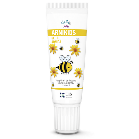 Gel cu arnica pentru copii Arnikids Baby 4 You, 20 ml, Tis Farmaceutic 524835