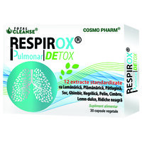 Respirox Pulmonar Detox Total Cleanse, 30 capsule, Cosmopharm