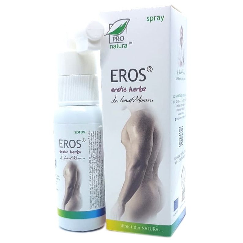 Spray Eros erotic herbs, 30 ml, Pro Natura