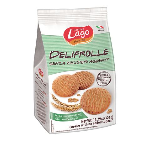 Biscuiti fara adaos de zahar, 320g, Lago