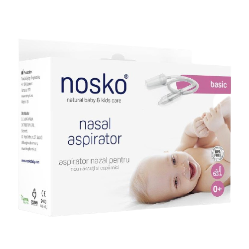 Aspirator nazal pentru nou nascuti si copii, Nosko Baby