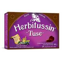 Herbitussin Tuse, 24 comprimate, USP Romania