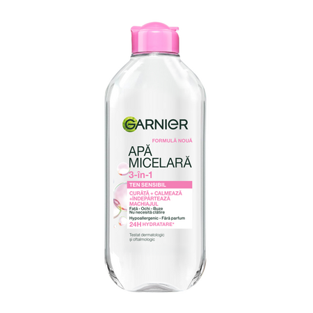Apa micelara pentru ten sensibil Skin Naturals, 400 ml, Garnier 757493