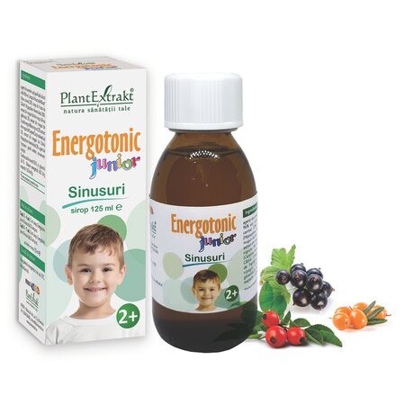 Sirop Energotonic Junior Sinusuri, 125 ml, Plant Extrakt 732801