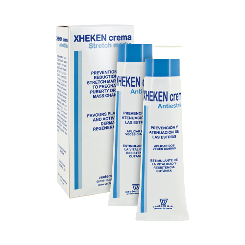 Crema Xheken impotriva ridurilor si vergeturilor, 2 x 100 ml, Vectem