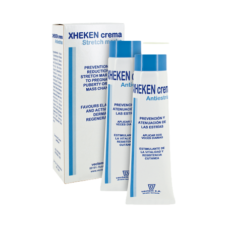 Crema Xheken impotriva ridurilor si vergeturilor, 2 x 100 ml, Vectem