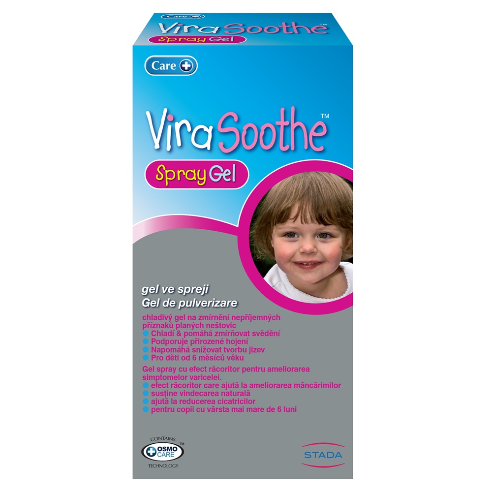 Gel spray pentru ameliorarea varicelei ViraSoothe, 60 ml, Stada