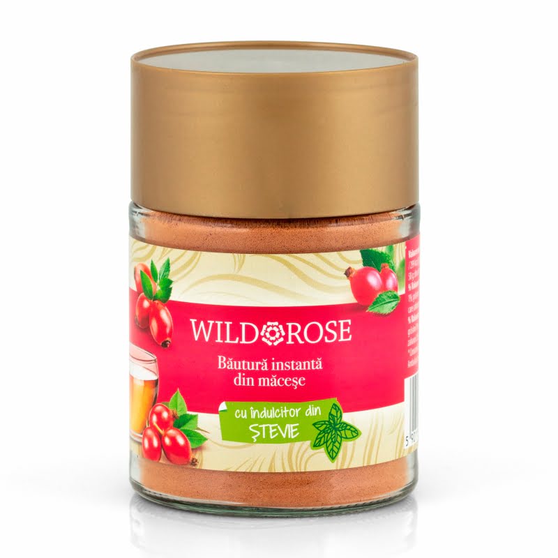 Wild Rose cu macese pudra, 50 g, AdNatura