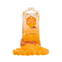 Jeleuri cu miere, scortisoara si aroma de portocale, 100 g, Apidava