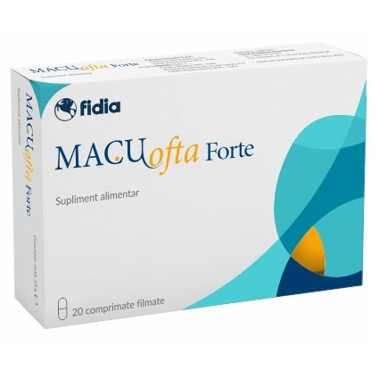 Macuofta Forte, 20 comprimate, Fidia