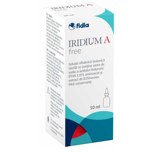 Solutie oftalmica Iridium A Free, 10 ml, Fidia