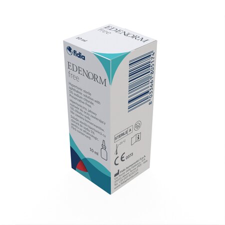 Solutie oftalmica Edenorm Free, 10 ml, Fidia 736145