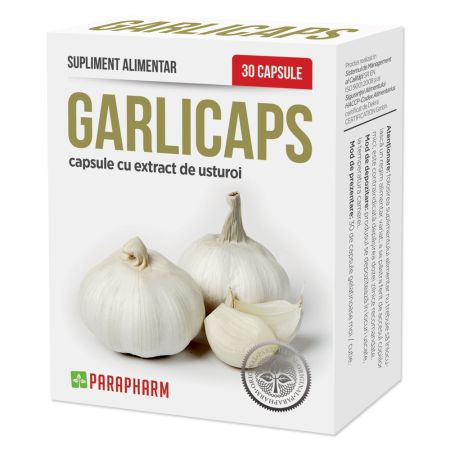 Garlicaps, 30 capsule, Parapharm