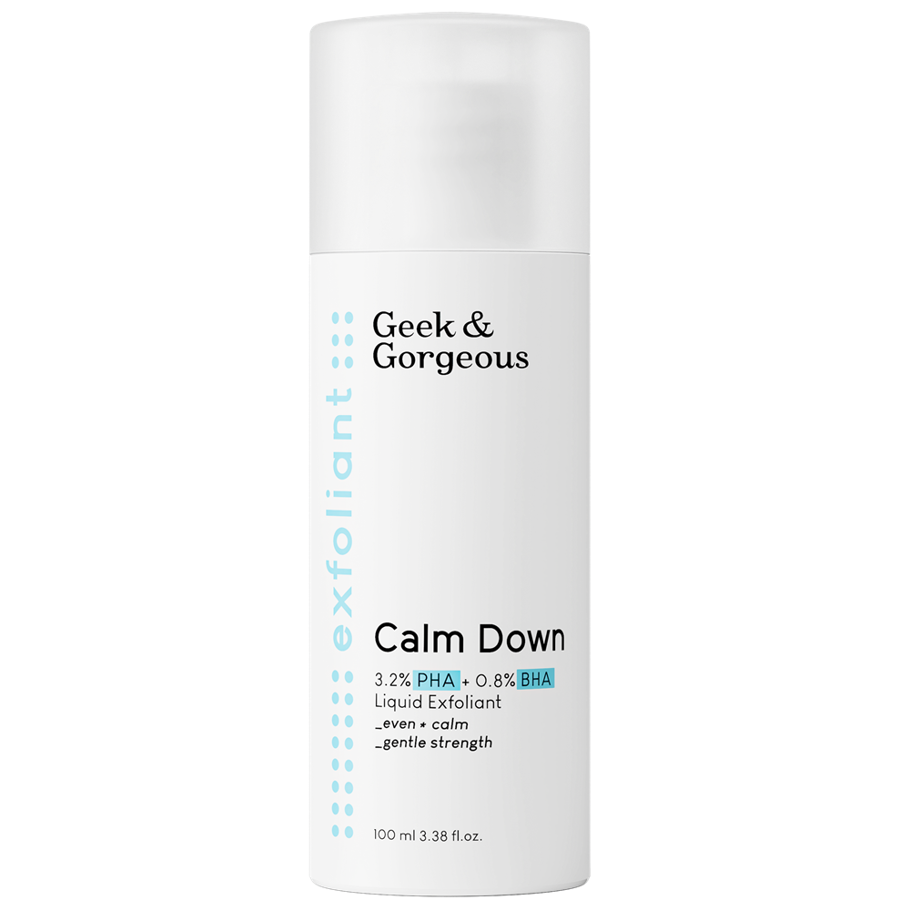 Lotiune exfolianta Calm Down, 100 ml, Geek&Gorgeous
