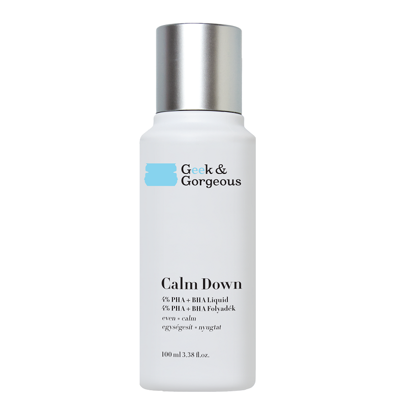 Lotiune exfolianta Calm Down, 100 ml, Geek&Gorgeous