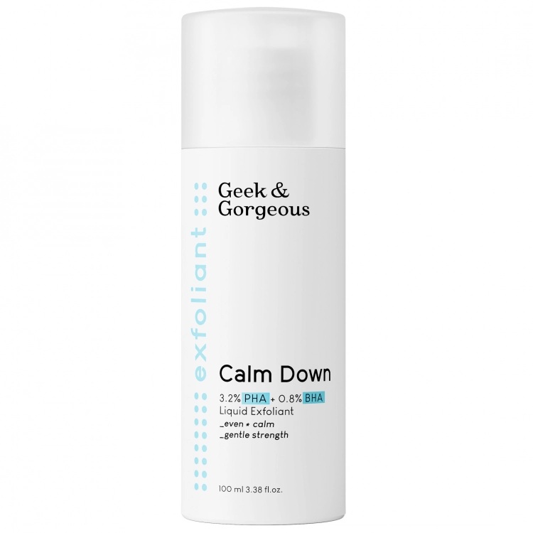 Lotiune exfolianta Calm Down, 100 ml, Geek&Gorgeous
