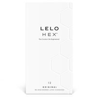 Prezervative din latex natural Original, 12 bucati, Lelo Hex