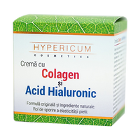Crema cu colagen si acid hialuronic, 40 ml, Hypericum
