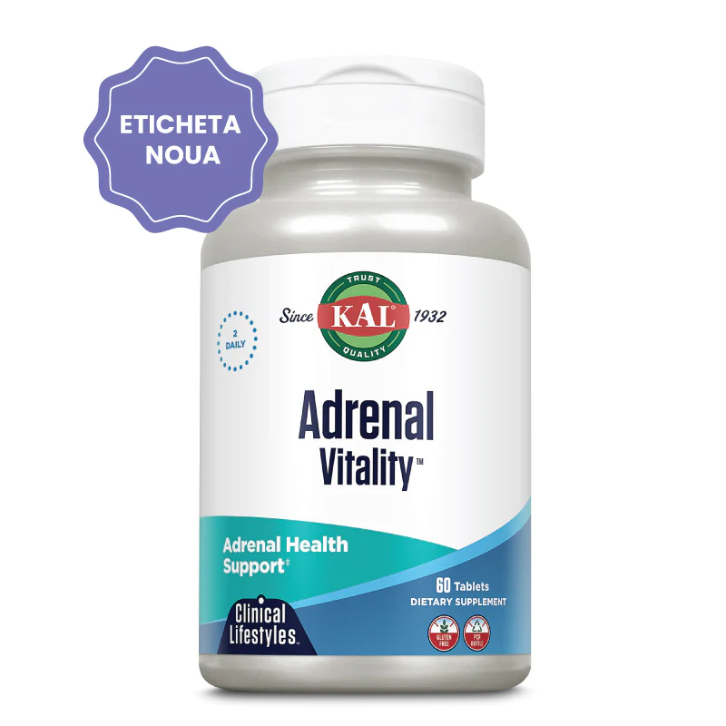 Adrenal Vitality Kal, 60 tablete, Secom