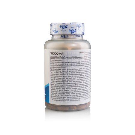 Adrenal Vitality Kal, 60 tablete, Secom 723511