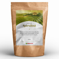 Pulbere din Spirulina, 250 g, Parapharm