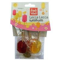 Acadele Eco cu fructe Lollypops, 8 bucati, Baule Volante