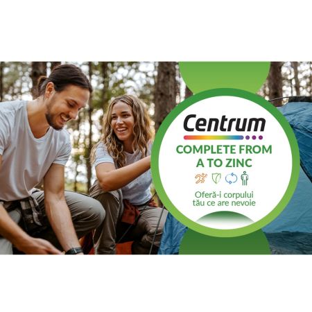 Centrum de la A la Zinc, 30 comprimate, Gsk 642083
